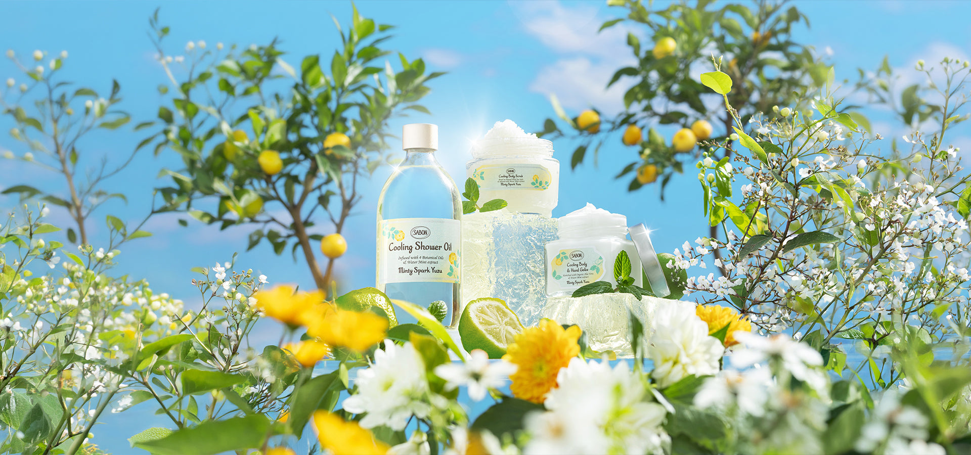 ミンティ・スパーク・ユズ＆ミントアイテム – SABON（サボン）公式サイト