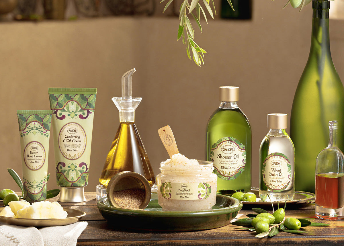 ＳＡＢＯＮ　サボン　オリーブブリス　ギフトセット14,000相当→8,500円！ ボディケアキット オリーブ・ブリス – SABON（サボン）公式サイト